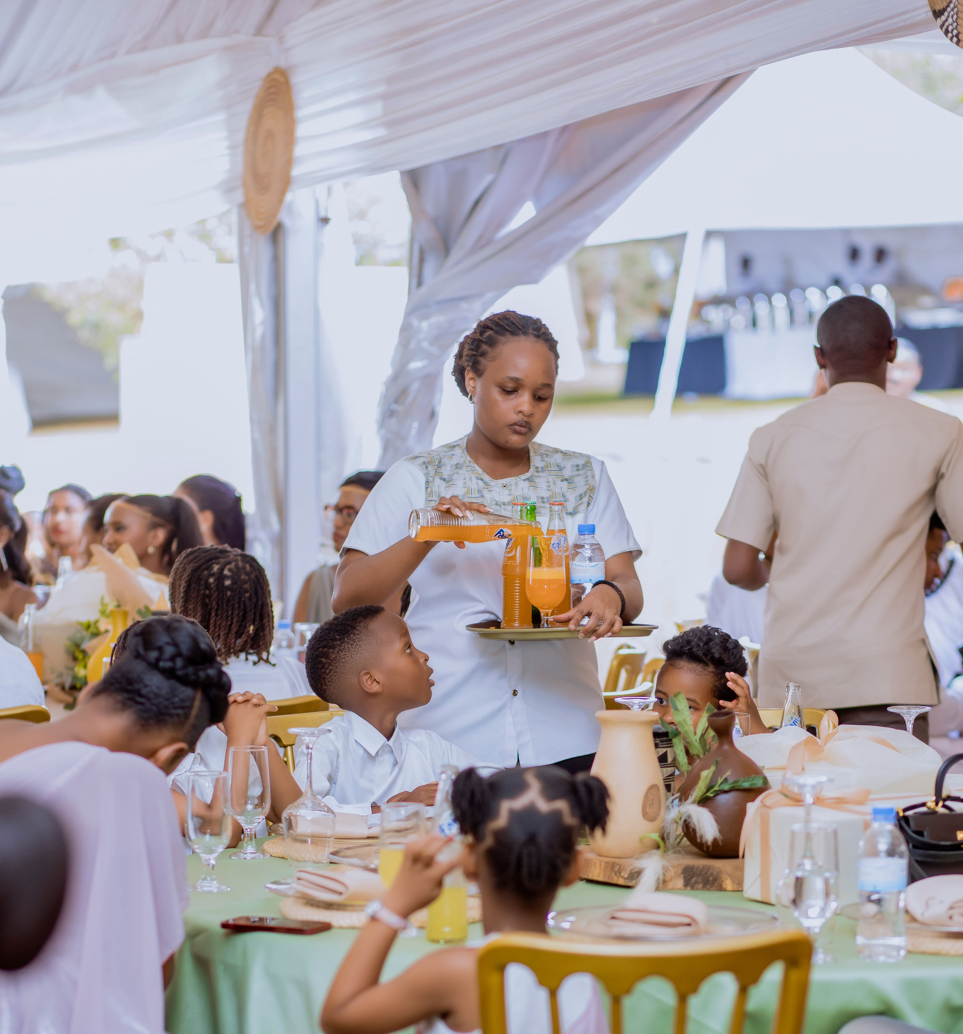 USHERS service background